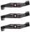 3 Pack Oregon 191-519 Mulching Blade Lower 21"