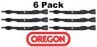 6 Pack Oregon 195-003 Mower Blade Fits Husqvarna 134148 134148M 134148X