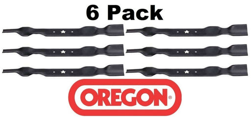 6 Pack Oregon 195-005 Mower Blade Fits Craftsman 133128 134149