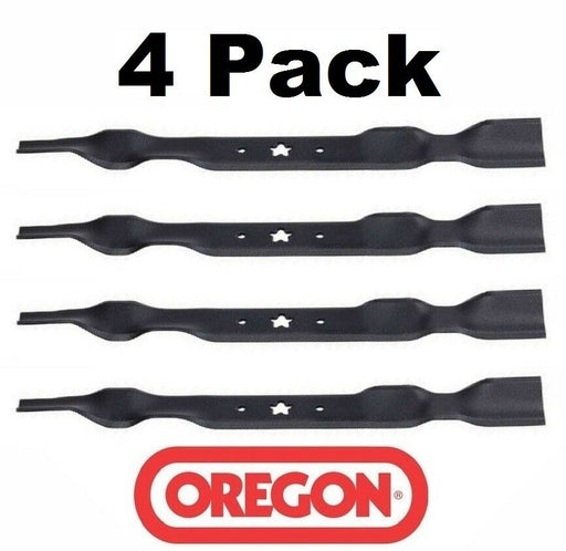 4 Pack Oregon 195-019 Mower Blade Fits Craftsman 139775