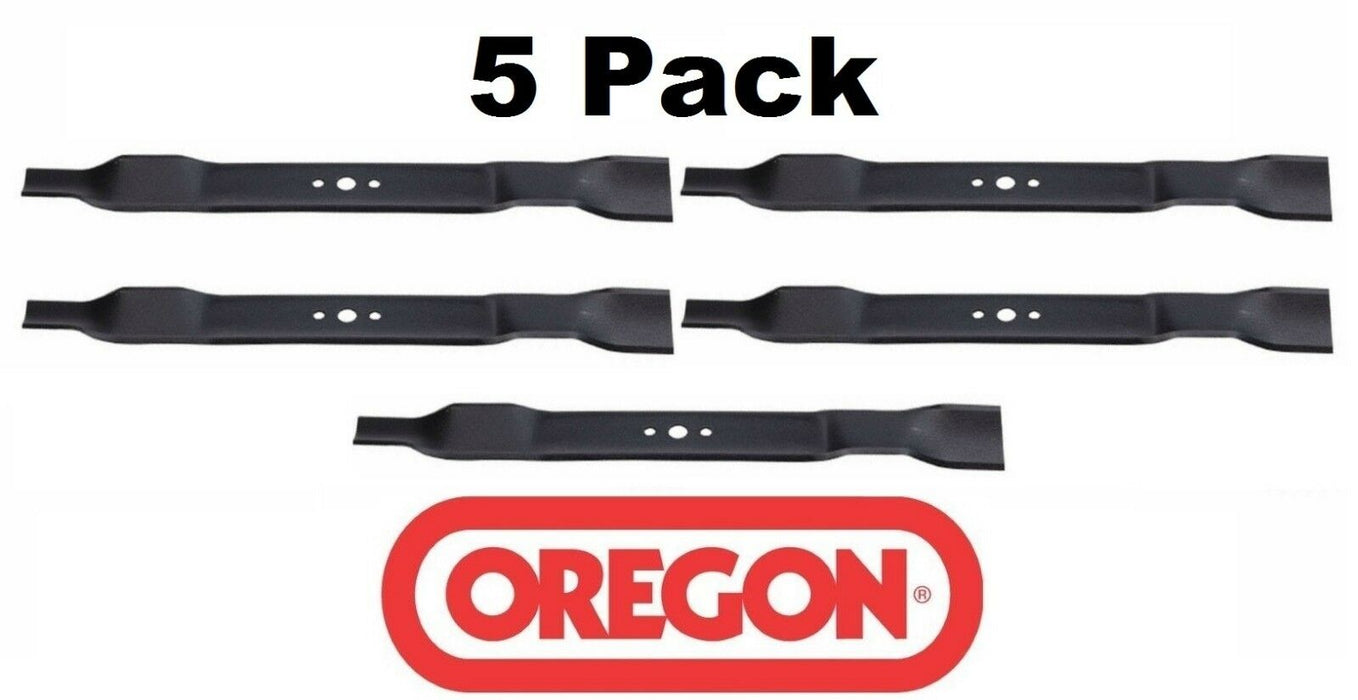 5 Pack Oregon 195-021 Mower Blade Fits AYP 33256 133348 134768 141114