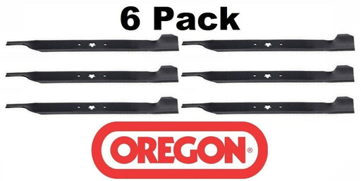 6 pack Oregon 195-032 Mower Blade Fits Dixon 532138971