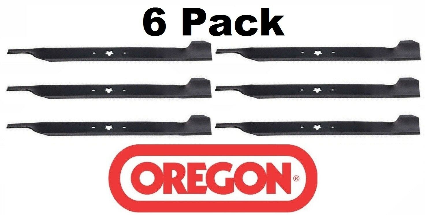 6 Pack Oregon 195-032 Mower Blade Fits Craftsman 127843 131323