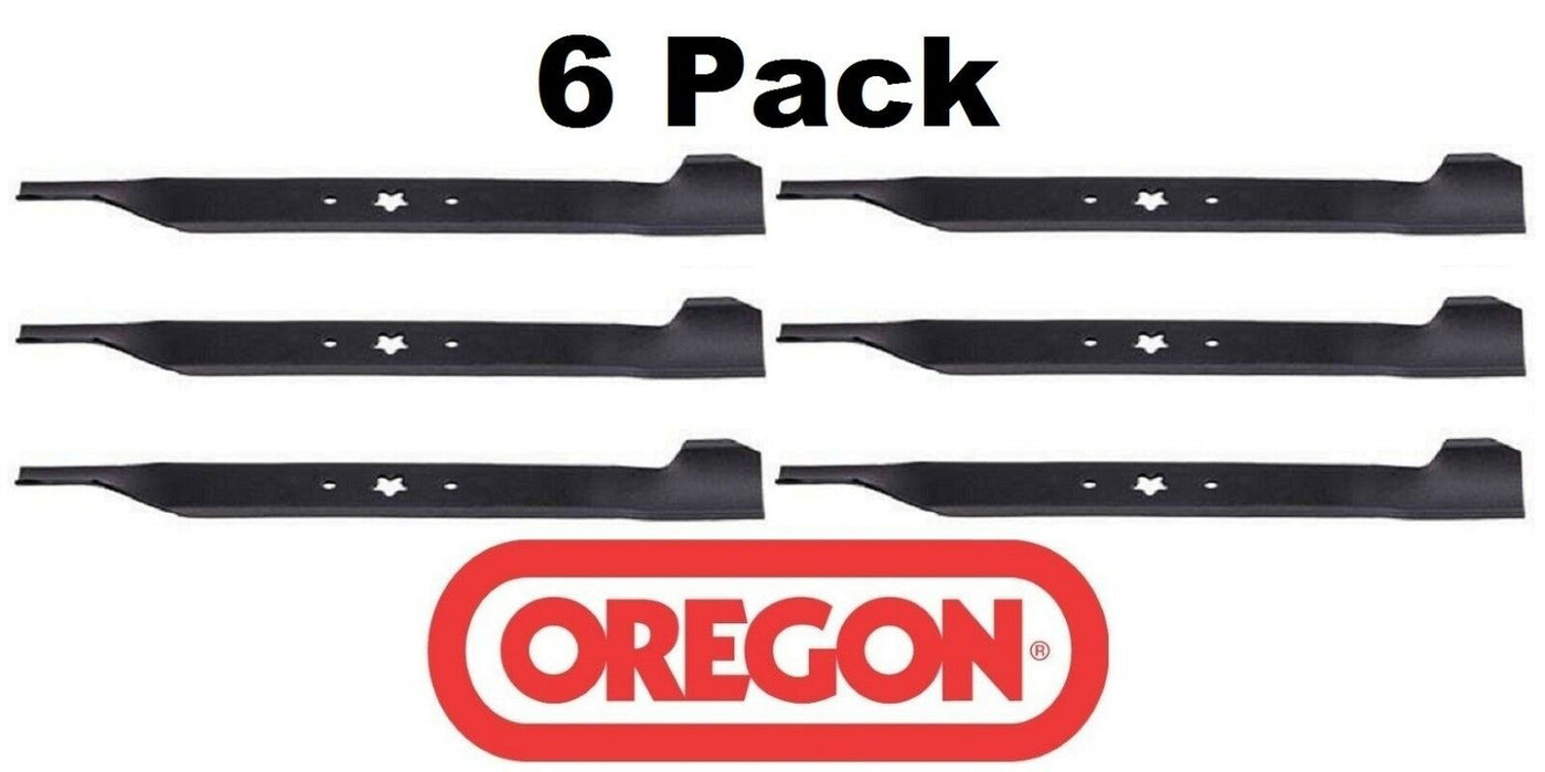 6 pack Oregon 195-033 Mower Blade Fits Dixon 539119860