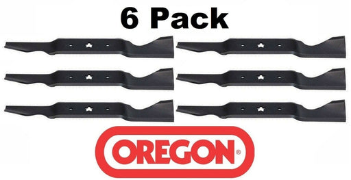 6 pack Oregon 195-072 Mower Blade Fits Dixon 532187756