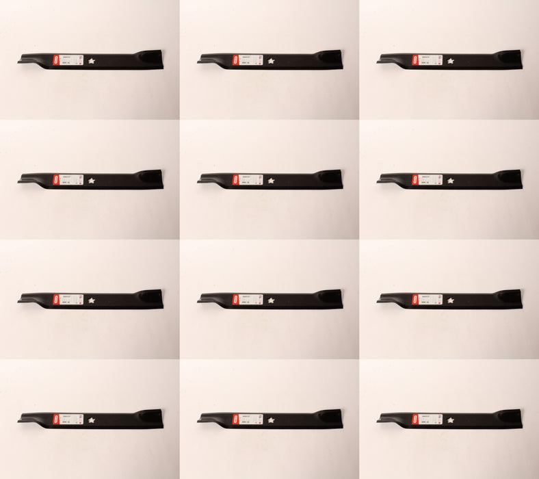 12 PK Oregon 195-085 Lawn Mower Blade Fits Husqvarna 510417801 539112079 18"