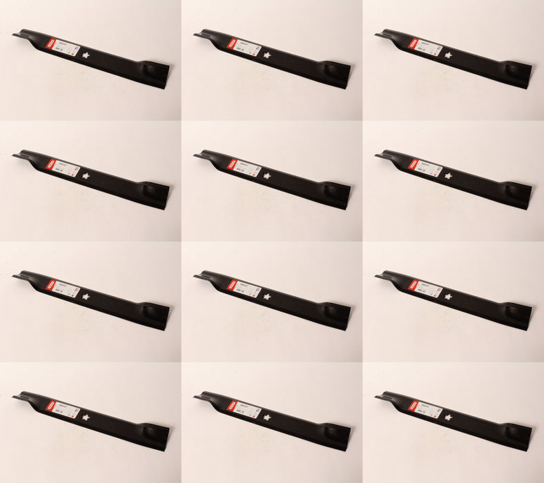 12 PK Oregon 195-085 Lawn Mower Blade Fits Husqvarna 510417801 539112079 18"