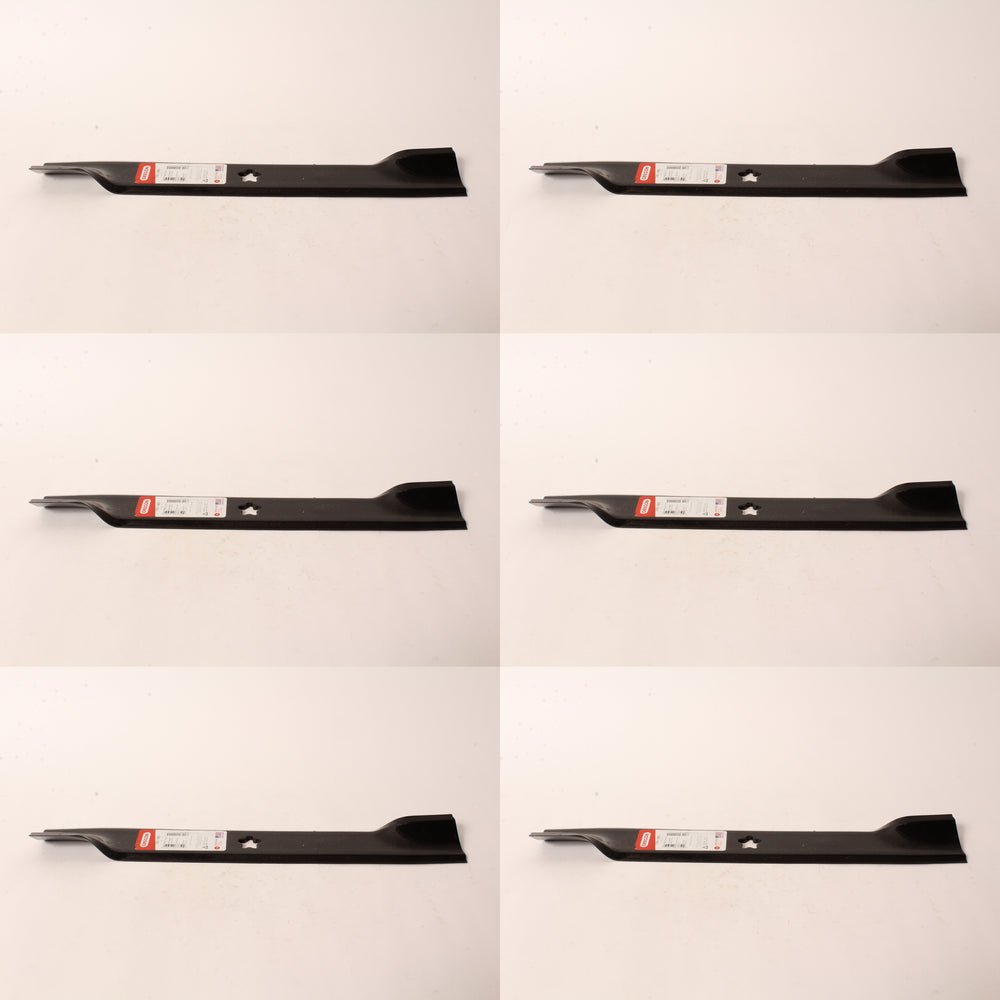 6 PK Oregon 195-085 Lawn Mower Blade Fits Husqvarna 510417801 539112079 18"