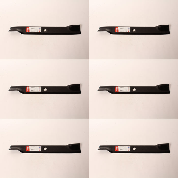 6 PK Oregon 195-085 Lawn Mower Blade Fits Husqvarna 510417801 539112079 18"
