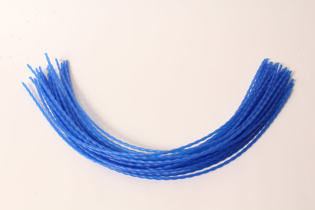 Genuine DR 196621 175 mil Blue Twisted Trimmer Cord (24) 23" Pre-Cut Strips