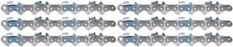 6 Pack Oregon 19HX085E 19HX Harvester Chain 404"