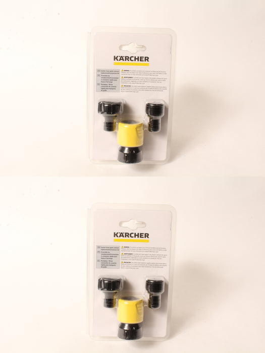 2 PK Karcher Quick Connect Adapter Kit Gas & Electric Pressure Washers