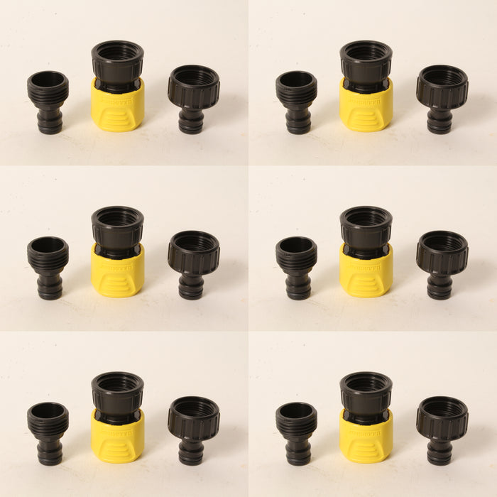 6 PK Karcher Quick Connect Adapter Kit Gas & Electric Pressure Washers