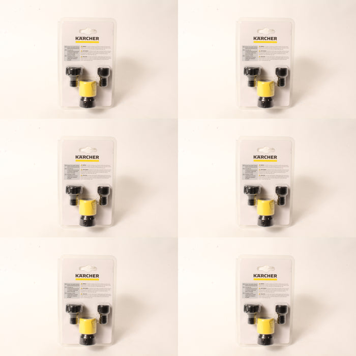 6 PK Karcher Quick Connect Adapter Kit Gas & Electric Pressure Washers