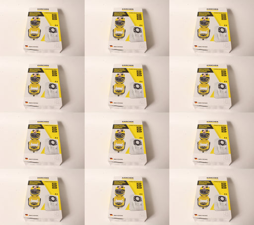 12 Pack Karcher 2.863-006.0 Dry Vacuum Paper Filter Bag WD4 WD5 WD5P WD6 MV4-MV6