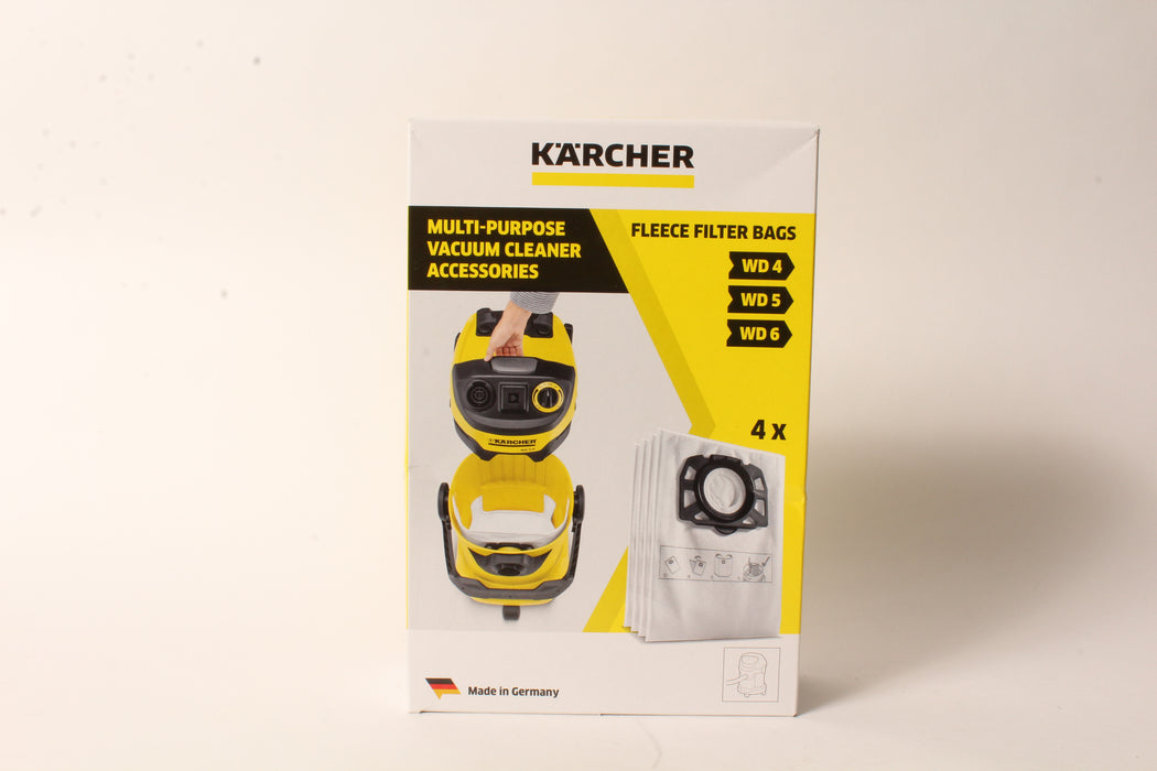 Karcher 2.863-006.0 Dry Vacuum Paper Filter Bag WD4 WD5 WD5P WD6 MV4-MV6 OEM