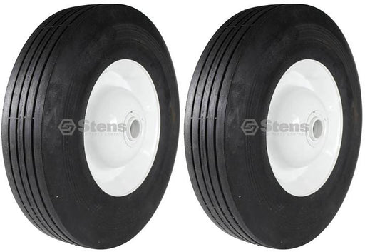 2 Pack Stens 200-022 Ball Bearing Wheel 10x2.75