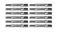 12 Pack Lawn Mower Blades Fits Snapper Kees 7019795BZYP 1-9645 1-9795 7019645