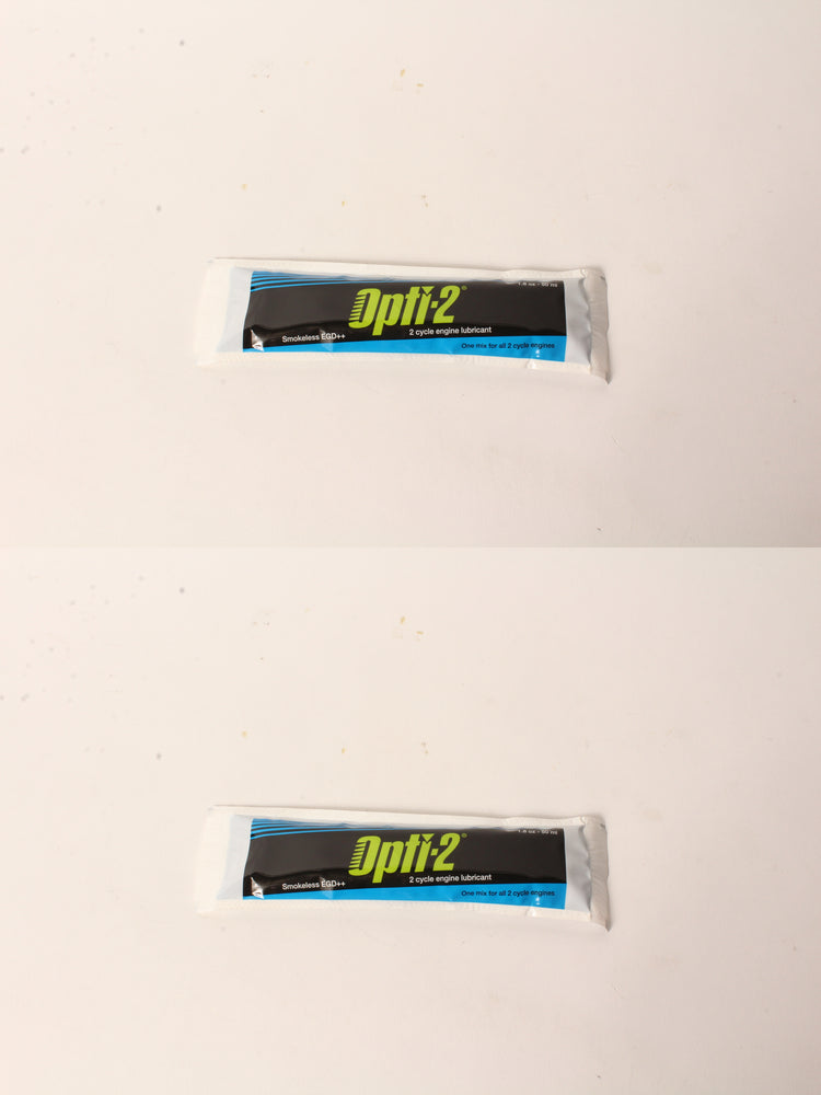 2 PK Opti-2 20096 Universal 2-Cycle Mix Oil 1.8 oz Pouch For ALL 2-Cycle Engines