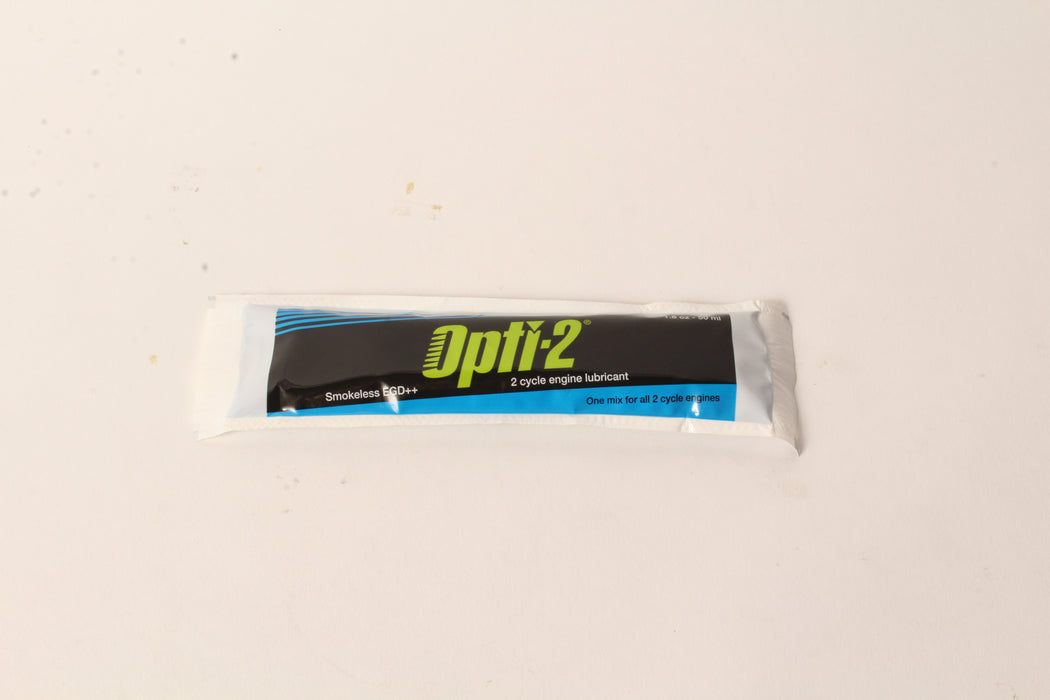 Opti-2 20096 Universal 2-Cycle Mix Oil 1.8 oz Pouch For ALL 2-Cycle Engines