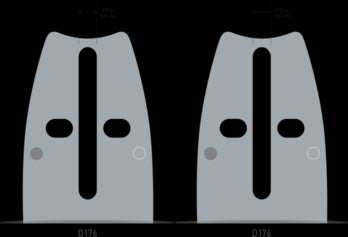 2 Pack Oregon 200ATMD176 DuraCut™ Guide Bar 20"