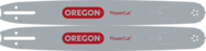 2 PK Oregon 200RNDD009 PowerCut 20" 3/8" .050" 72DL D009 Chainsaw Guide Bar