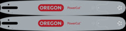 2 PK Genuine Oregon 200RNDD025 20" PowerCut Guide Bar 3/8" .050" 72DL D025