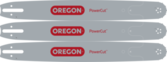 3 PK Genuine Oregon 200RNDD025 20" PowerCut Guide Bar 3/8" .050" 72DL D025