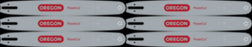 6 PK Genuine Oregon 200RNDD025 20" PowerCut Guide Bar 3/8" .050" 72DL D025