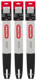 3 PK Genuine Oregon 200VXLHD025 20" VersaCut Guide Bar 3/8" .050" 72DL D025
