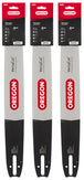 3 PK Genuine Oregon 200VXLHD025 20" VersaCut Guide Bar 3/8" .050" 72DL D025
