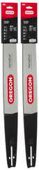 2 PK Genuine Oregon 200VXLHK095 20" VersaCut Guide Bar 3/8" .050 72DL K095