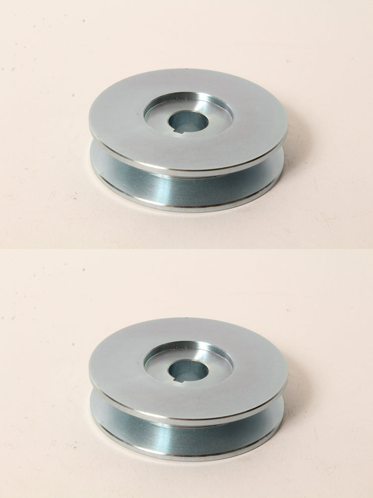 2 Solid Pulley For Thermo King 77-614 Prestolite 107-64 Leece Neville 4944176B05