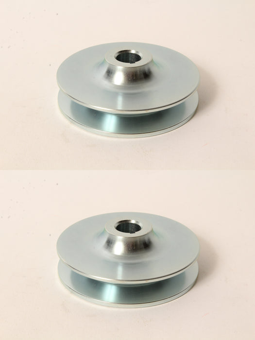 2 PK Solid 1G V-Groove Generator Pulley For Lucas 54214805 UZB924 AQP 1100-0652