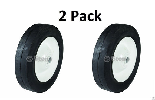 2 Pack Stens 205-153 6" Steel Ball Bearing Wheel for Lawn Boy 678636 21" Smooth