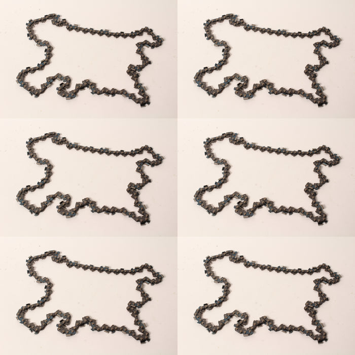 6 PK Genuine Oregon 20LGX066G 16" PowerCut Pro-Grade Saw Chain .325" .050" 66DL