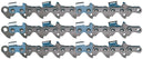 3 PK Genuine Oregon 20LPX080G 20" PowerCut Saw Chain .325" .050" 80DL