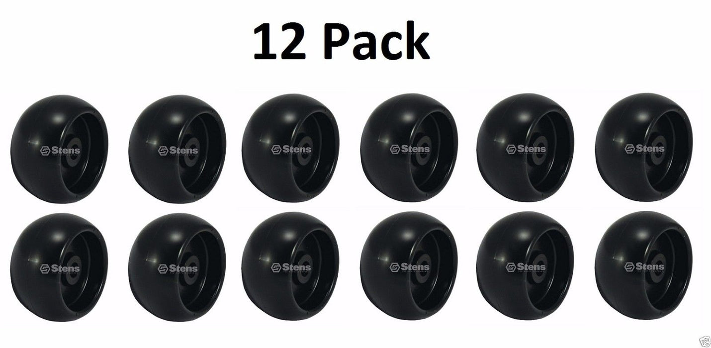 12 Stens 210-043 Plastic Deck Wheels For Ferris 1714760SM Simplicity Snapper Pro
