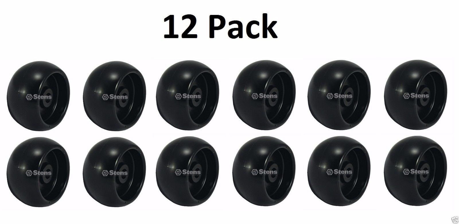 12 Stens 210-043 Plastic Deck Wheels For Ferris 1714760SM Simplicity Snapper Pro
