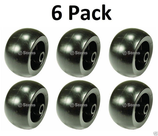 6 Pack Stens 210-132 5" Deck Wheel for Bobcat 2721512 Grasshopper 484230 Smooth