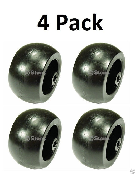 4 Pack Stens 210-142 Deck Wheel for John Deere TCU18744 Great Dane D18070
