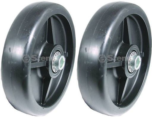 2 Pack Stens 210-259 Deck Wheel Fits John Deere AM107560