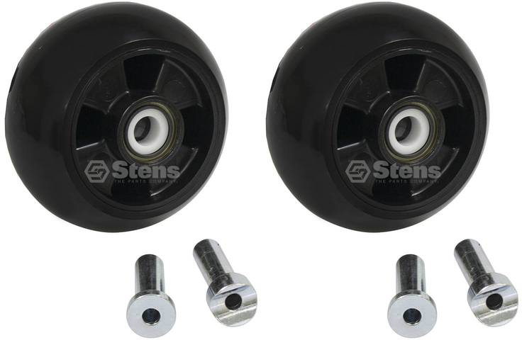 2 Pack Stens 210-300 Deck Wheel Kit Fits John Deere AM125172