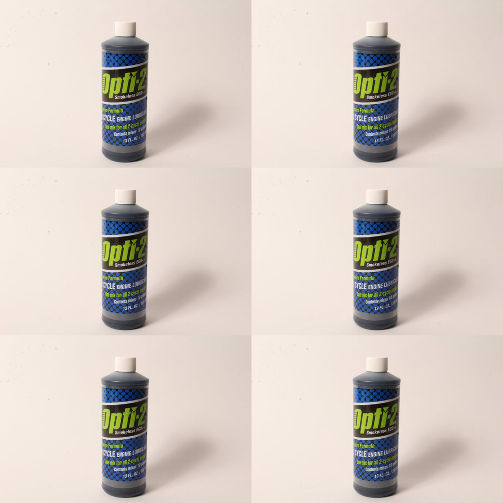 6 PK Opti-2 21212 Universal 2-Cycle Mix Oil 12 oz Bottle For ALL 2-Cycle Engines