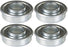 4 PK Wheel Bearing Fits MTD 941-0484 741-0484 741-0358 1/2" ID 1.125" OD
