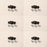 6 PK Genuine Echo 215513 Blade Fasteners Fits PRO MAXI-CUT II OEM