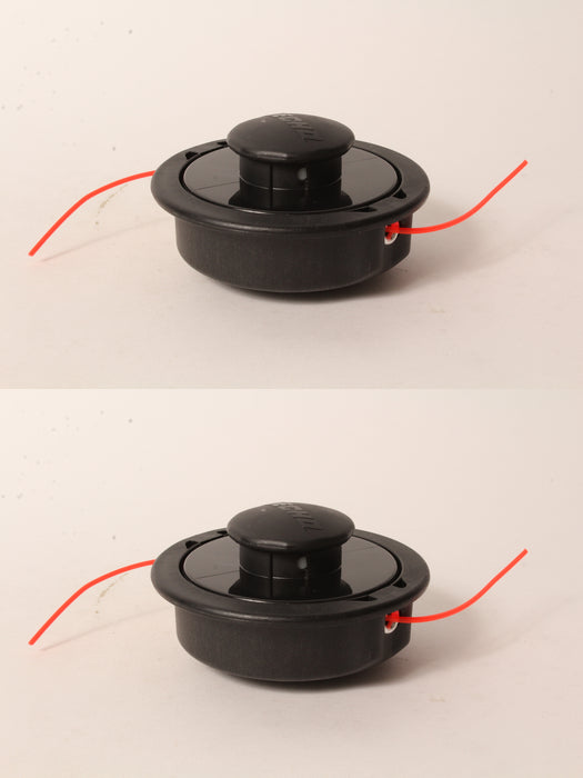 2 PK Echo ECHOmatic Pro Trimmer Head Fits ALL SRM Models 20' .095" Line Included