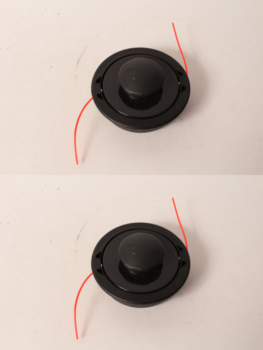2 PK Echo ECHOmatic Pro Trimmer Head Fits ALL SRM Models 20' .095" Line Included