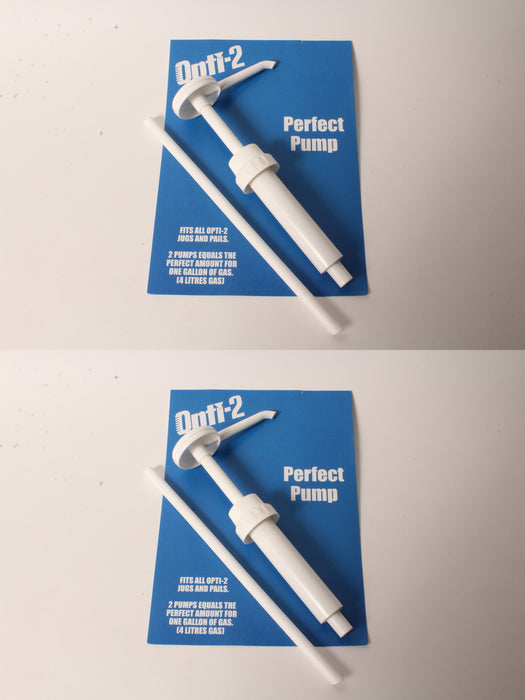2 PK Opti-2 21624 Perfect Pump for 1 Gallon & 5-1/3 Gallon 2-Cycle Mix Bottles