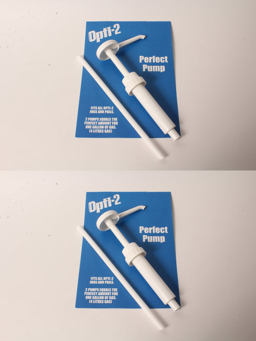 2 PK Opti-2 21624 Perfect Pump for 1 Gallon & 5-1/3 Gallon 2-Cycle Mix Bottles